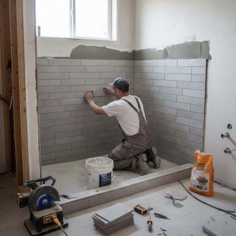 Tile Shower Pan Installation in Littleton, CO