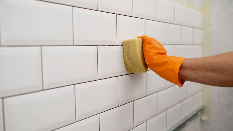 Sealed Grout Lines