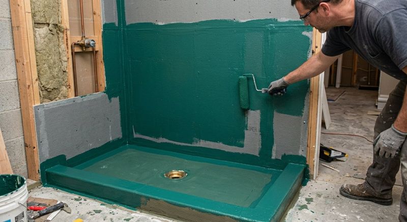 Shower Tile Waterproofing in Conroe, TX
