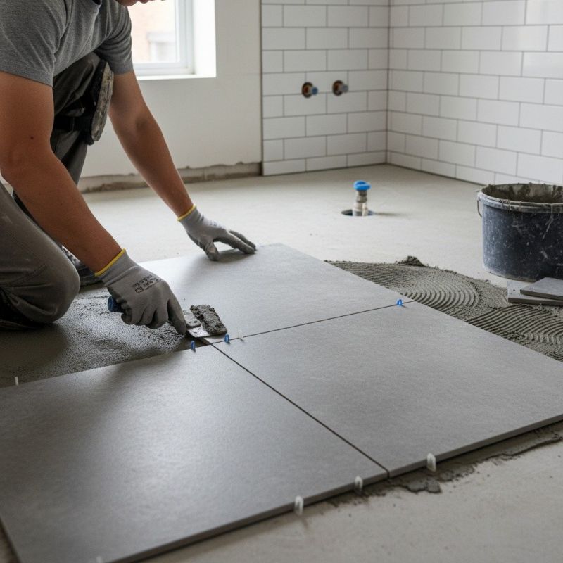 Travertine Floor Installation in Frederick, MD